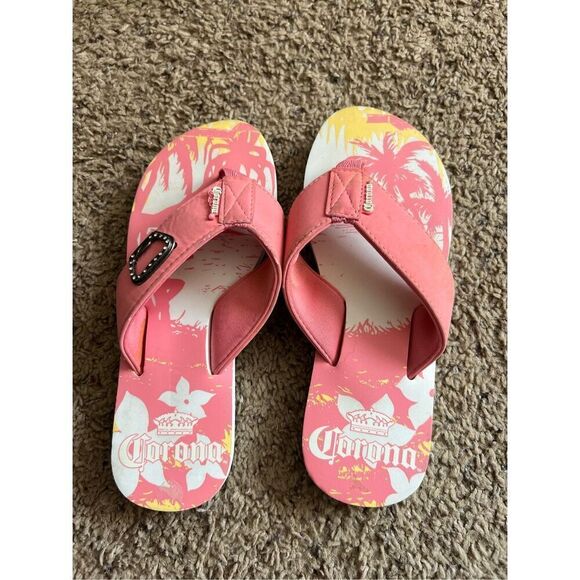 Corona Beer Woman’s Flip Flops - Picture 5 of 10